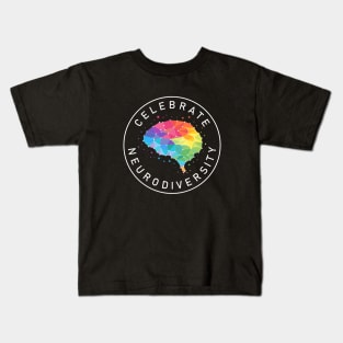 Celebrate Neurodiversity Kids T-Shirt